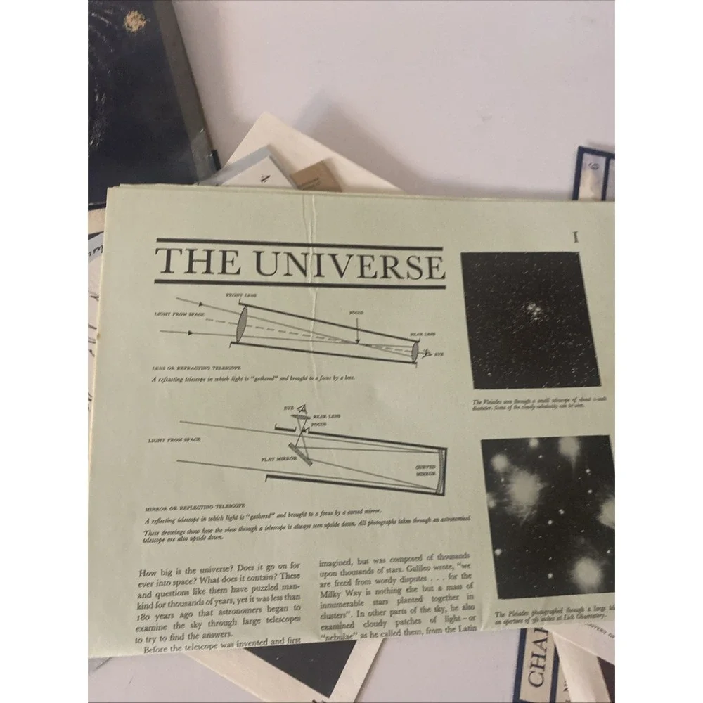 THE DISCOVERY OF GALAXIES No S2 Jackdaw Folder 1967 Facsimile Resource